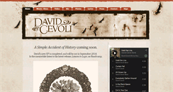 Desktop Screenshot of davidcevoli.com