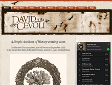 Tablet Screenshot of davidcevoli.com